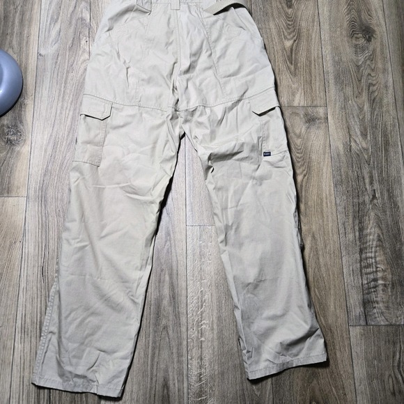 5.11 Men's TACLITE Pro Tactical Pants, Style 74273, Waist 30‎ Length 31 Khaki - Picture 10 of 11
